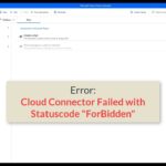 Power Automate Desktop || Error Solved :Cloud connector failed with status code Forbidden