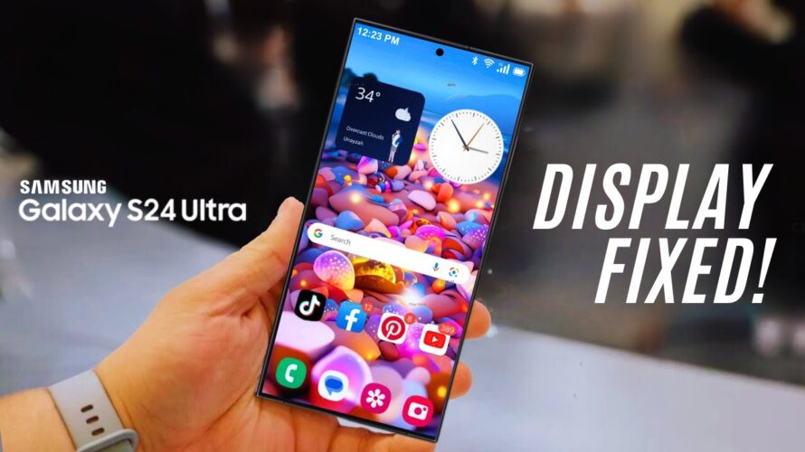 Samsung Galaxy S24 Ultra – MASSIVE DISPLAY UPDATE!