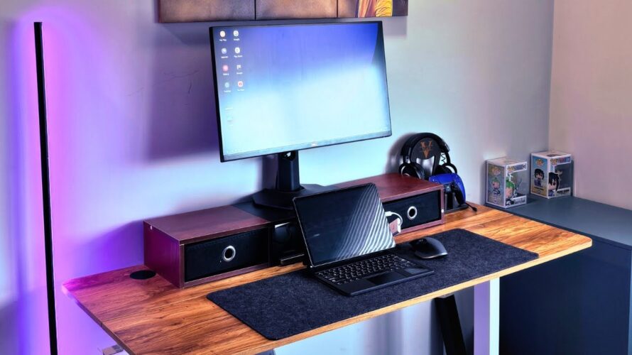 Samsung Galaxy Tab S9+ Desk Setup