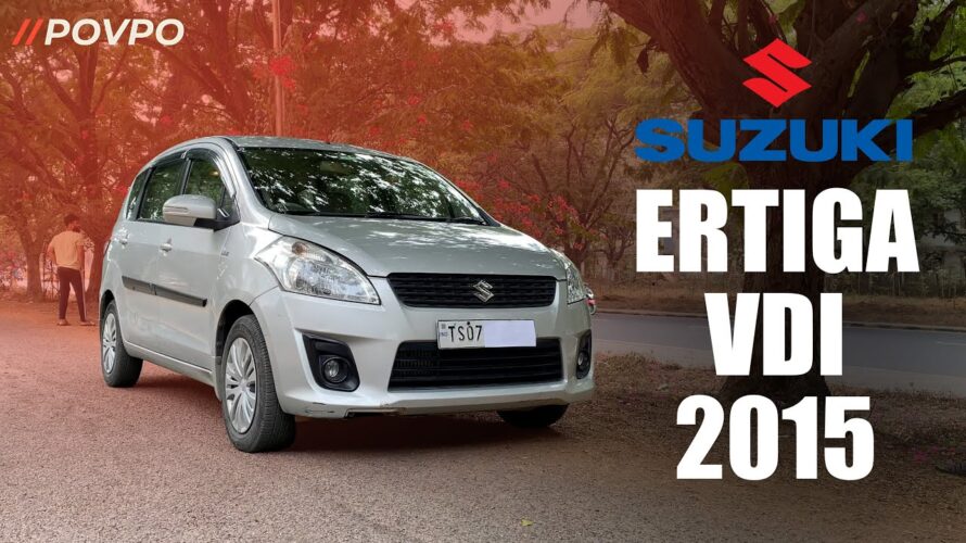 Suzuki ERTIGA VDI MT 2015 Pre-Owned | 47000 KM Driven | 7.5 Lakhs | Hyderabad