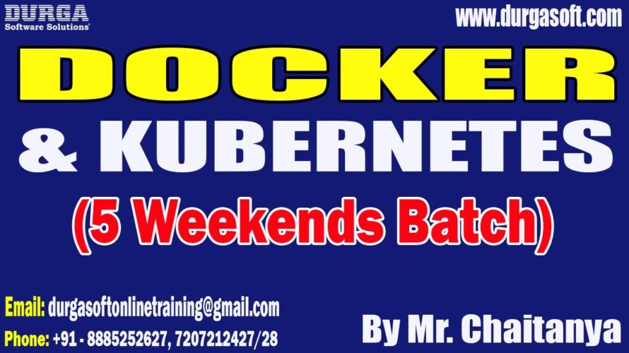 DOCKER & KUBERNETES (5 Weekends Batch) tutorials || by Mr. Chaitanya On 17-02-2024 @11AM IST
