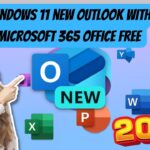 windows 11 new outlook with Microsoft 365 office free