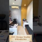 Beautiful small office renovation 😍😍 / Small Office Interior #interiordesign