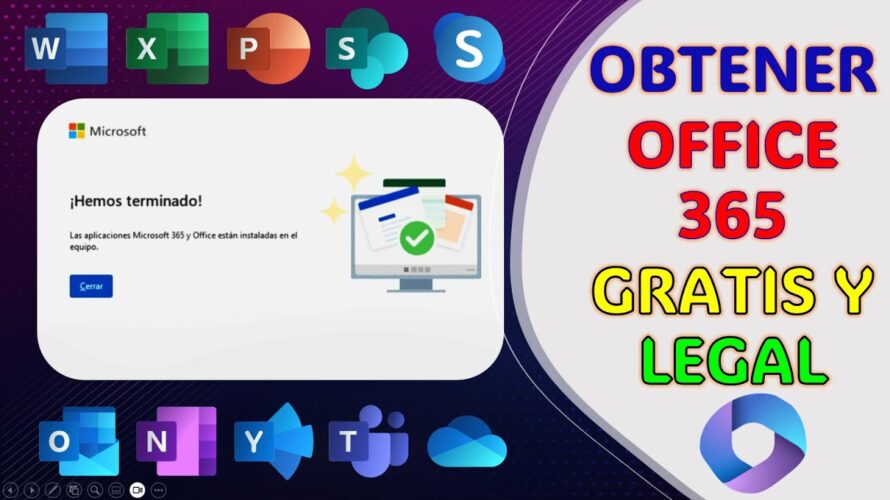 ✅NUEVO | Microsoft Office 365 Instalación y Activación 🚀 OFFICE 365 GRATIS para SIEMPRE 2024