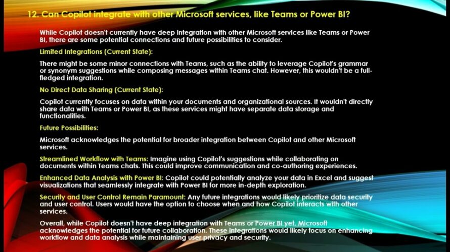 Copilot interview Questions and Answers | Microsoft office 365 Copilot | Copilot Architecture