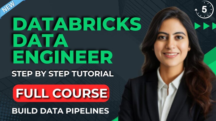 FULL COURSE: Learn Data Engineering with Databricks on AWS Cloud ( 5 HOURS )