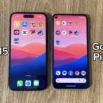 GOOGLE PIXEL 5 vs IPHONE 15- SPEED TEST