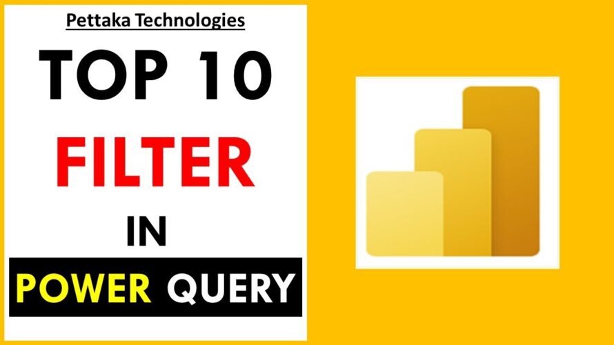 How to Filter Top 10 in Power Query (Power BI)
