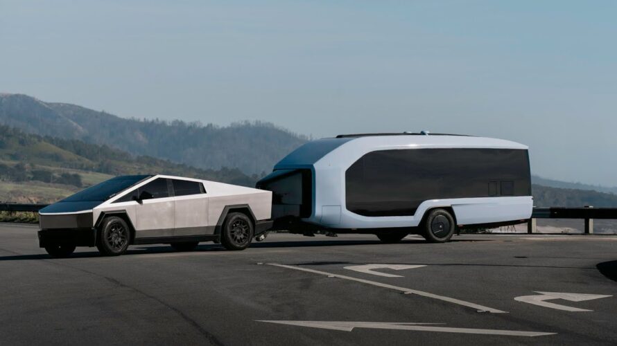 Introducing the Future of Travel: Tesla Cybertruck and Pebble Flow – Power and Performance: