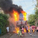 Kanwar incendié : le moment du drame