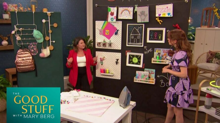 Kids Bedroom Décor and DIY with Kasia Waloszczyk | The Good Stuff with Mary Berg