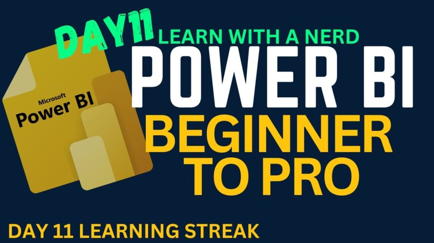Learn Power BI | Beginners to Pro | Day 11 Data Visualization in Power BI