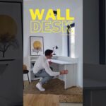 MURPHY DESK – The best foldable desk for small space!