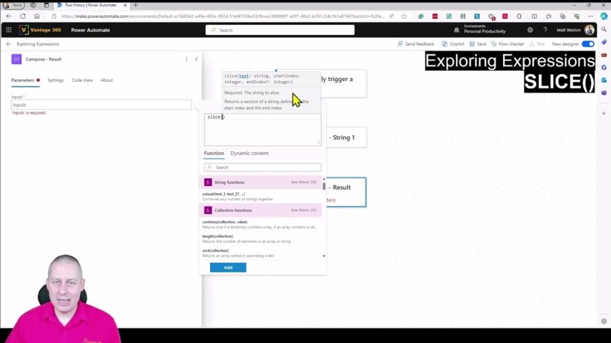 Mastering the Power Automate Slice Expression