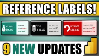 Power BI Card Visual Updates: 9 New Reference Label Enhancements! (Feb 2024)