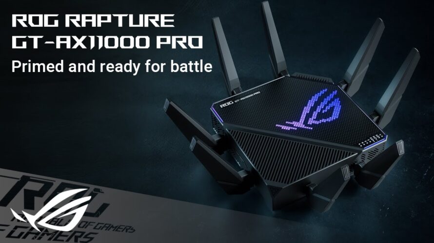 ROG Rapture GT-AX11000 Pro | Primed and ready to battle | ROG India