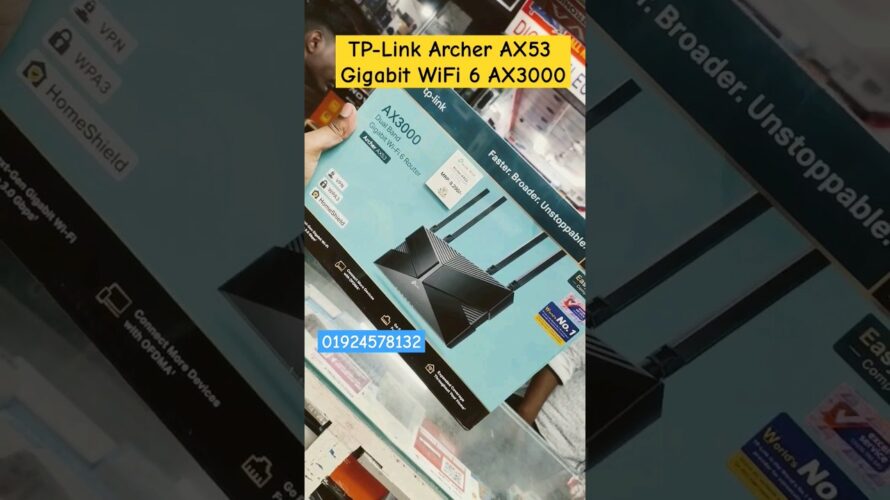 TP-Link Archer AX53 Gigabit WiFi 6 AX3000 #tplinkrouter #wifi6 #ax53 #ax3000 #tplink #vpnrouter