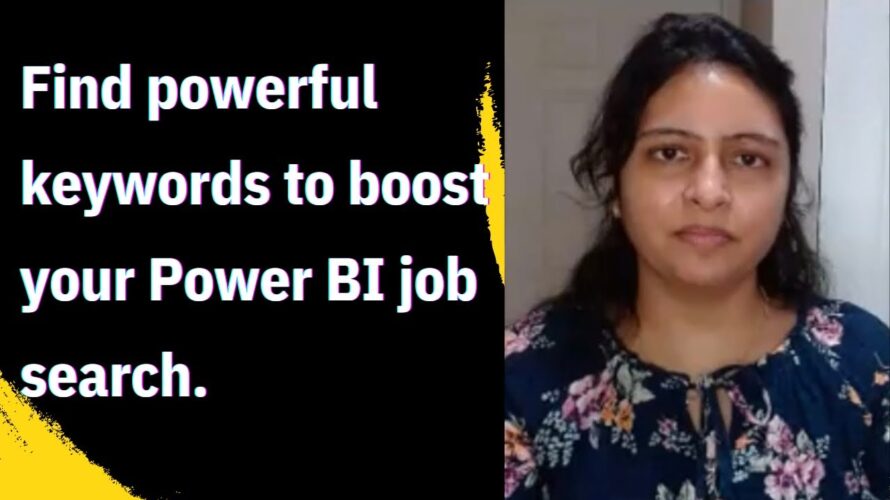 Use right search terms to find Power BI Jobs | Power BI for beginners | Tips to get Power BI jobs