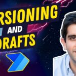 VERSIONING and DRAFTS in Power Automate cloud flows