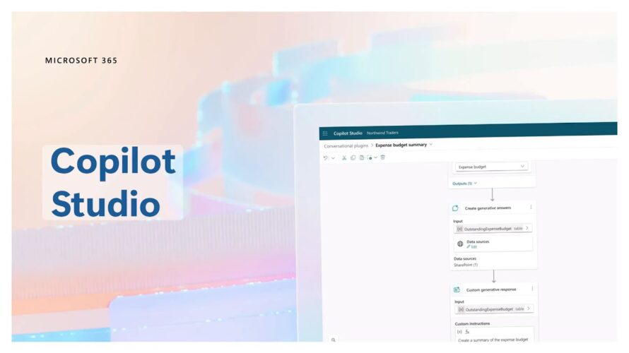 【Copilot for Microsoft 365 デモ動画】Copilot Studio のご紹介