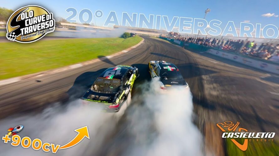 Torna il DRIFT a CASTELLETTO? La scuola SCDT compie 20° anni! 🥳🔥