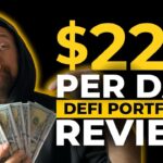 A $220 per day Defi Portfolio Review | Crypto Passive Income