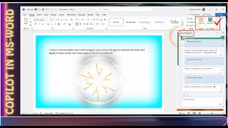 Copilot in Microsoft Word | Microsoft Dynamics 365 | Office 365 | Use Case: Write Daily Quotes!