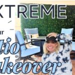 DIY EXTREME PATIO TRANSFORMATION | BACKYARD MAKEOVER