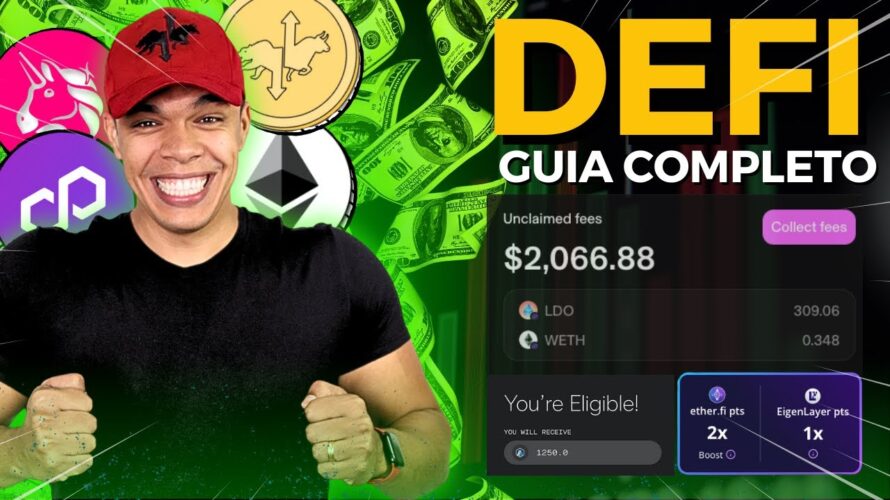 GUIA COMPLETO DEFI – COLOQUE GRANDES CRIPTOS PARA TRABALHAR POR VOCÊ – POOLS | STAKE | AIRDROPS E +