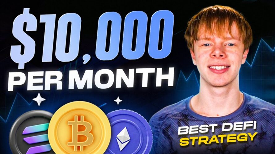 My $10,000 Per Month DeFi Strategy