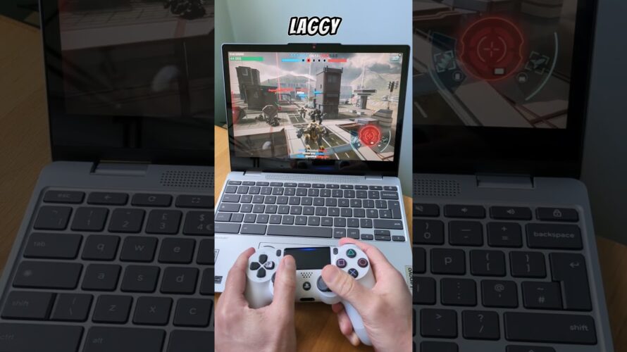 Playing War Robots on a Lenovo Flex 3i Chromebook #chromebook #gaming #warrobots #warrobotsgameplay