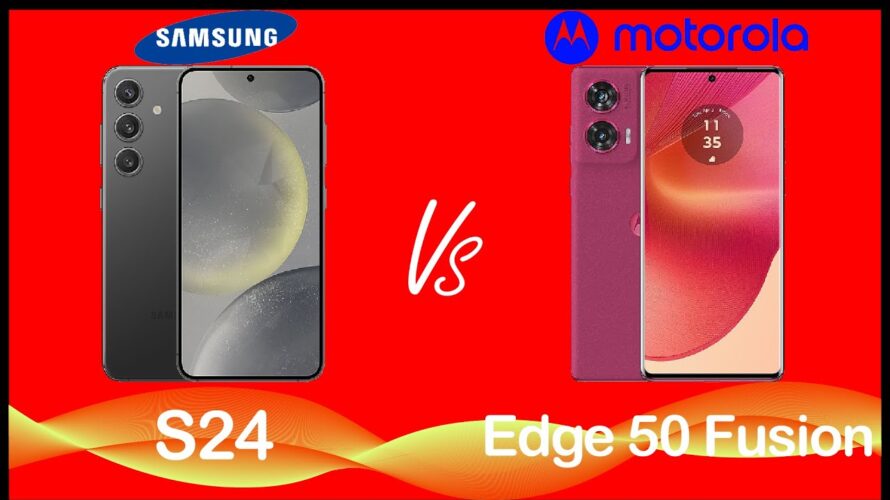 Samsung Galaxy S24 vs Motorola Edge 50 Fusion