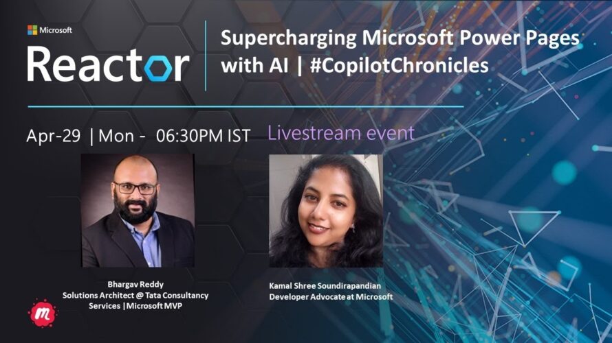 Supercharging Microsoft Power Pages with AI | #CopilotChronicles
