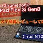 【Lenovo】N100搭載chromebook購入レビュー【Chromebook】
