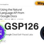 [2024] Using the Natural Language API from Google Docs | #GSP126 | #qwiklabs | #Arcade2024