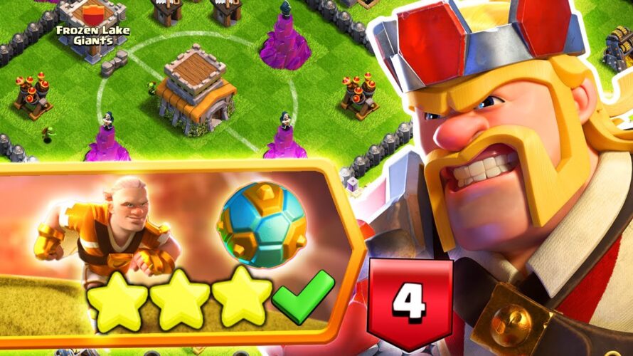 COMMENT 3 ÉTOILES FACILEMENT BALLONS VÉLOCES DU DÉFI DE HAALAND ! Clash of clans