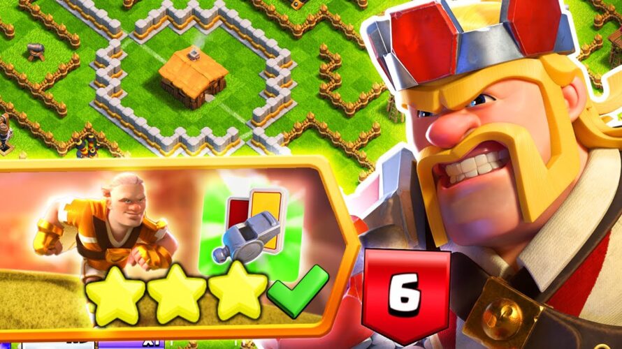COMMENT 3 ÉTOILES FACILEMENT JOYEUX CARTON DU DÉFI DE HAALAND ! Clash of clans