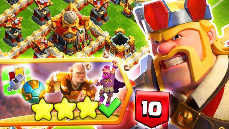 COMMENT 3 ÉTOILES FACILEMENT MATCH DÉCISIF DU DÉFI DE HAALAND ! Clash of clans