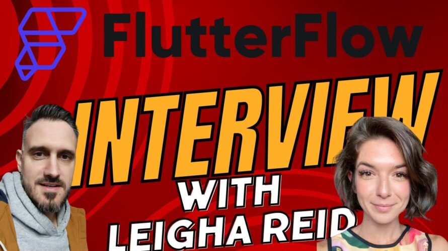 Interview with Leigha from the @FlutterFlow team