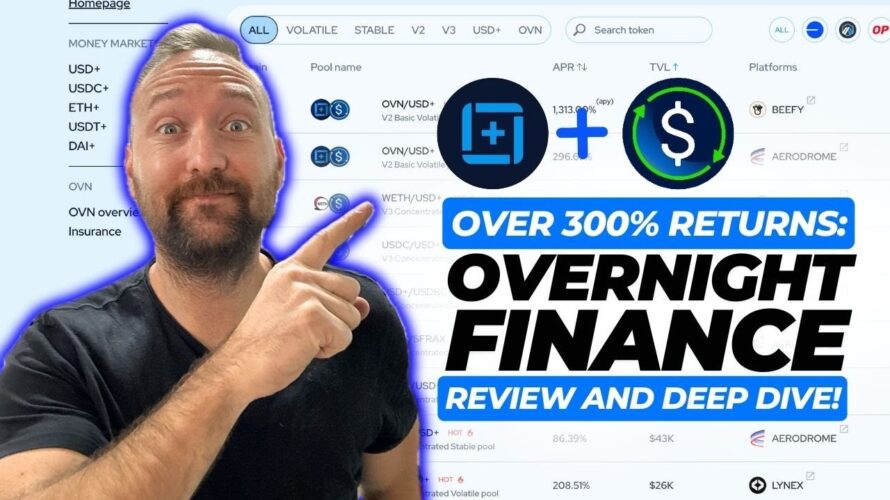 300% Returns Yield Farming Overnight Finance! (Crypto Passive Income)