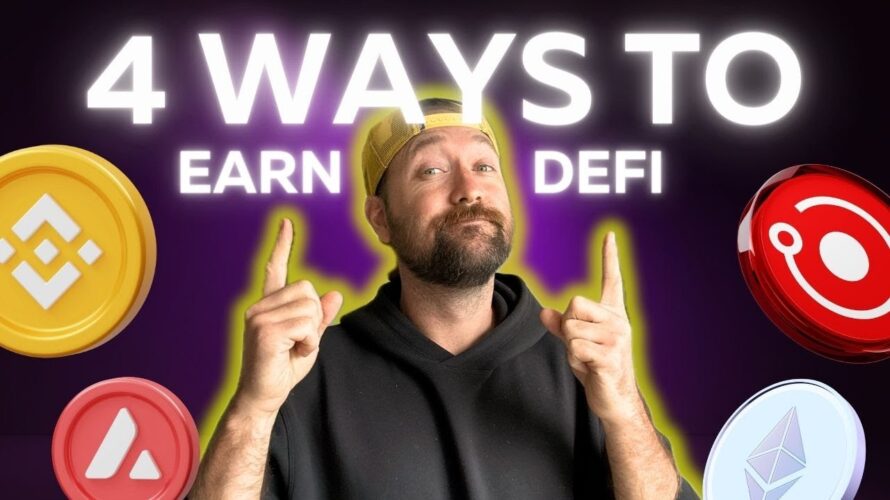 4 Ways to EARN In Defi | Crypto Passive Income