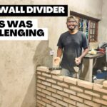 BUILDING OUR HOME | DIY | BRICK WALL ROOM DIVIDER | DAILY VLOG | HOMESTEAD FROM SCRATCH
