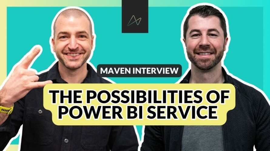 Behind the Scenes | Chris Dutton Interviews Aaron Parry on New Power BI Service Course