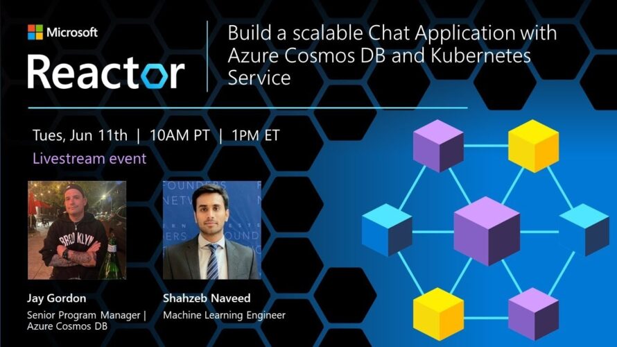Build a scalable Chat Application with Azure Cosmos DB and Kubernetes Service