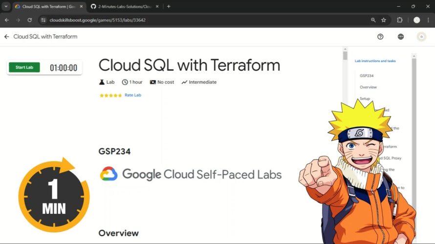 Cloud SQL with Terraform | #qwiklabs | #GSP234