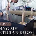 ESTHETICIAN ROOM PART 3: New cabinet & supplies!