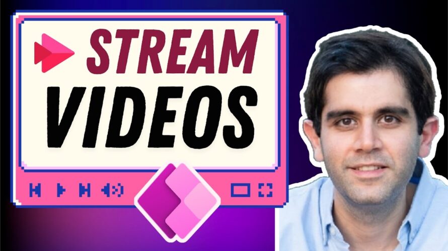 Embedding Microsoft Stream Videos in Power Apps from SharePoint