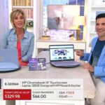HP Chromebook 14″ Touchscreen Laptop, 128GB Storage with HP Mouse & Voucher on QVC