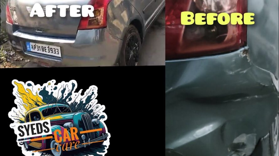 Maruti Suzuki Swift vdi !back bumper repair