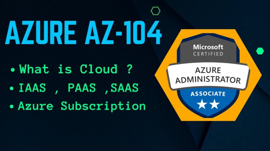Microsoft Azure Administrator AZ-104! Training and Certification! What is cloud ?